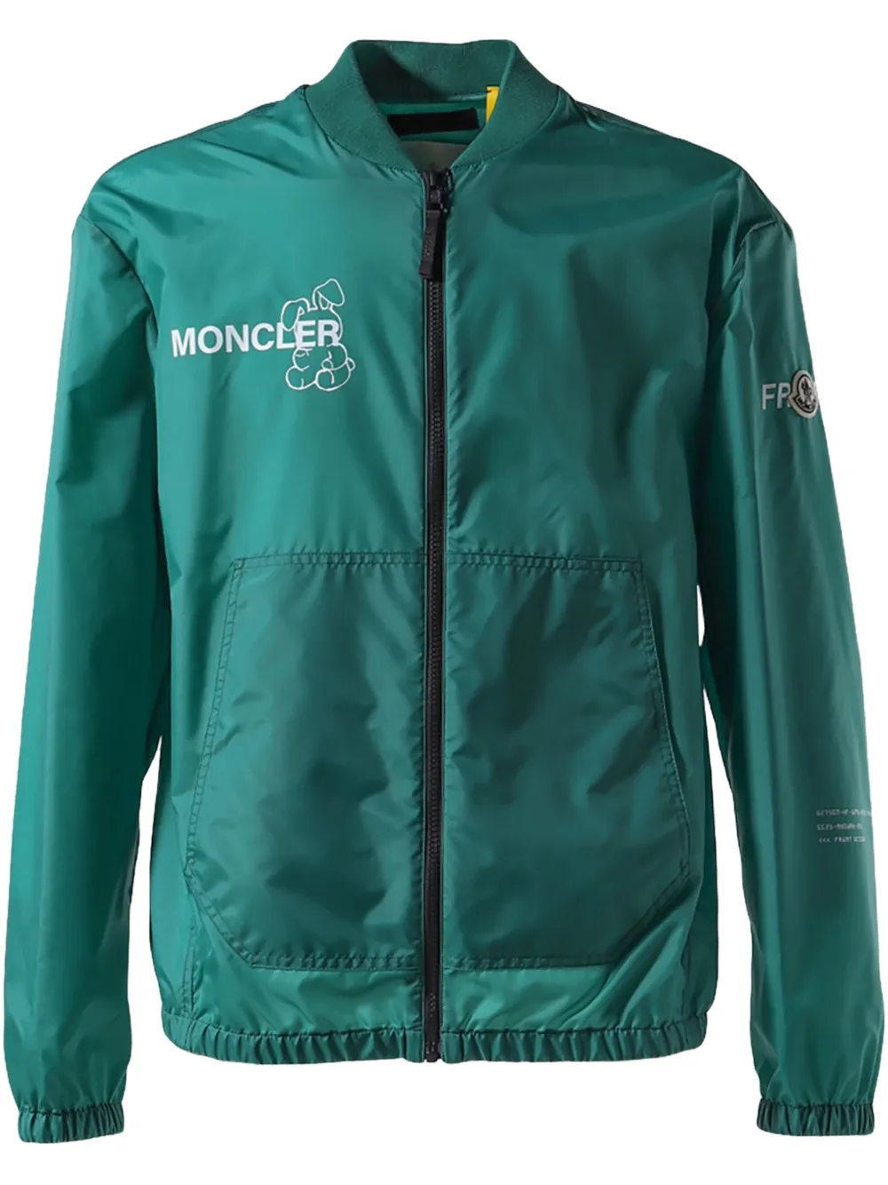 Moncler X Frgmt Ostria Bomber Jacket In Green