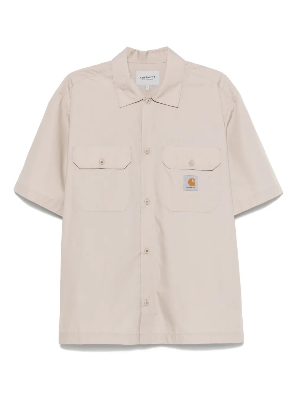 Carhartt WIP Hemd mit Logo-Patch | Nude | Image 1
