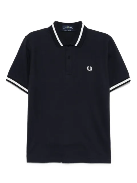 Fred Perry logo-embroidered polo shirt