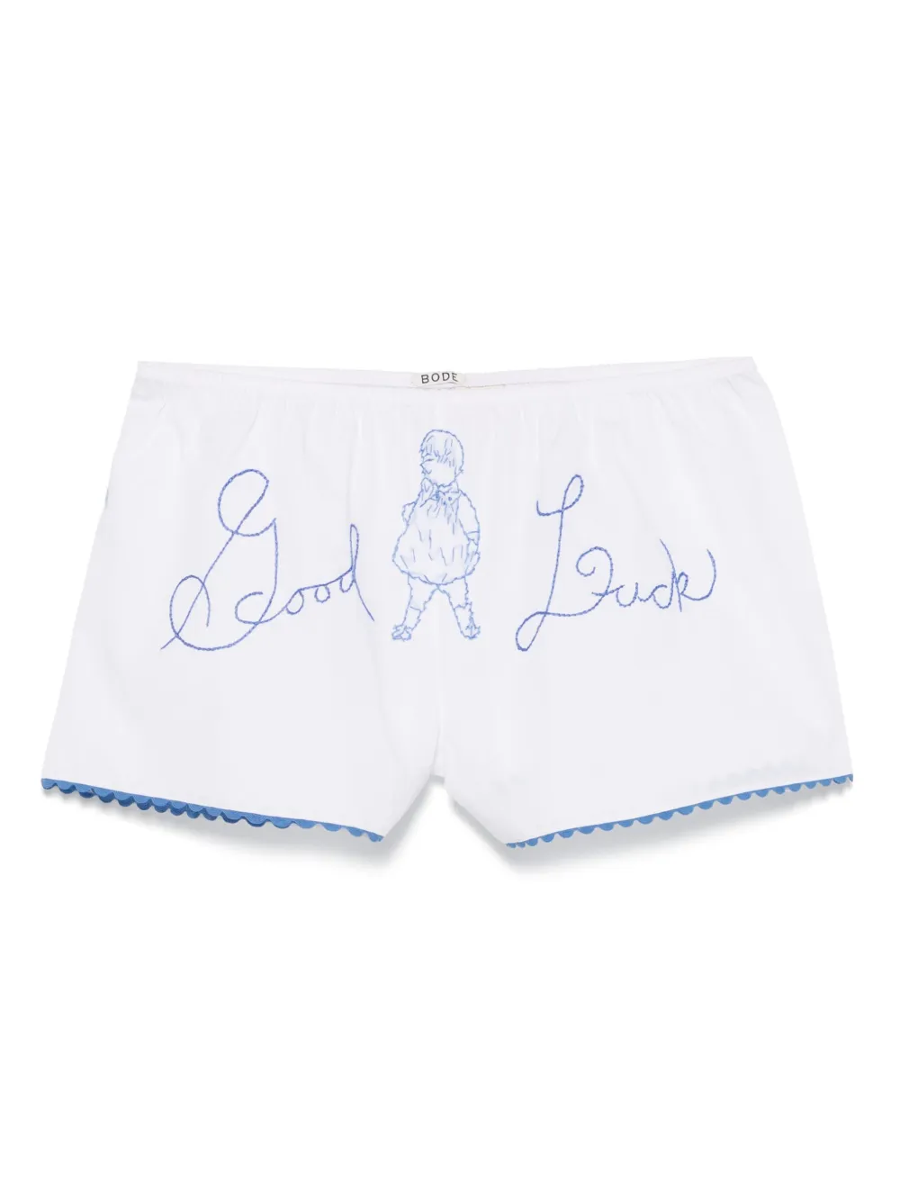 BODE Lucky Baby shorts | White | Image 1