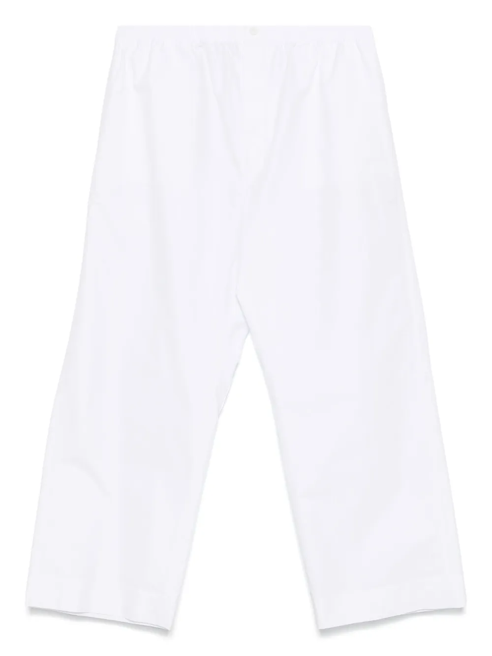 CARVEN POPLIN TROUSERS