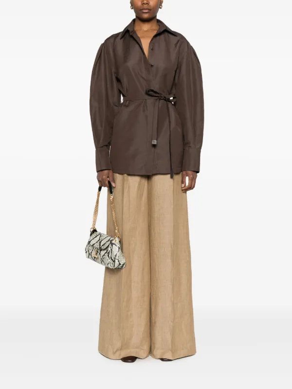 Max Mara Affari Shirt | Brown | FARFETCH Max Mara Affari Shirt | Brown | FARFETCH