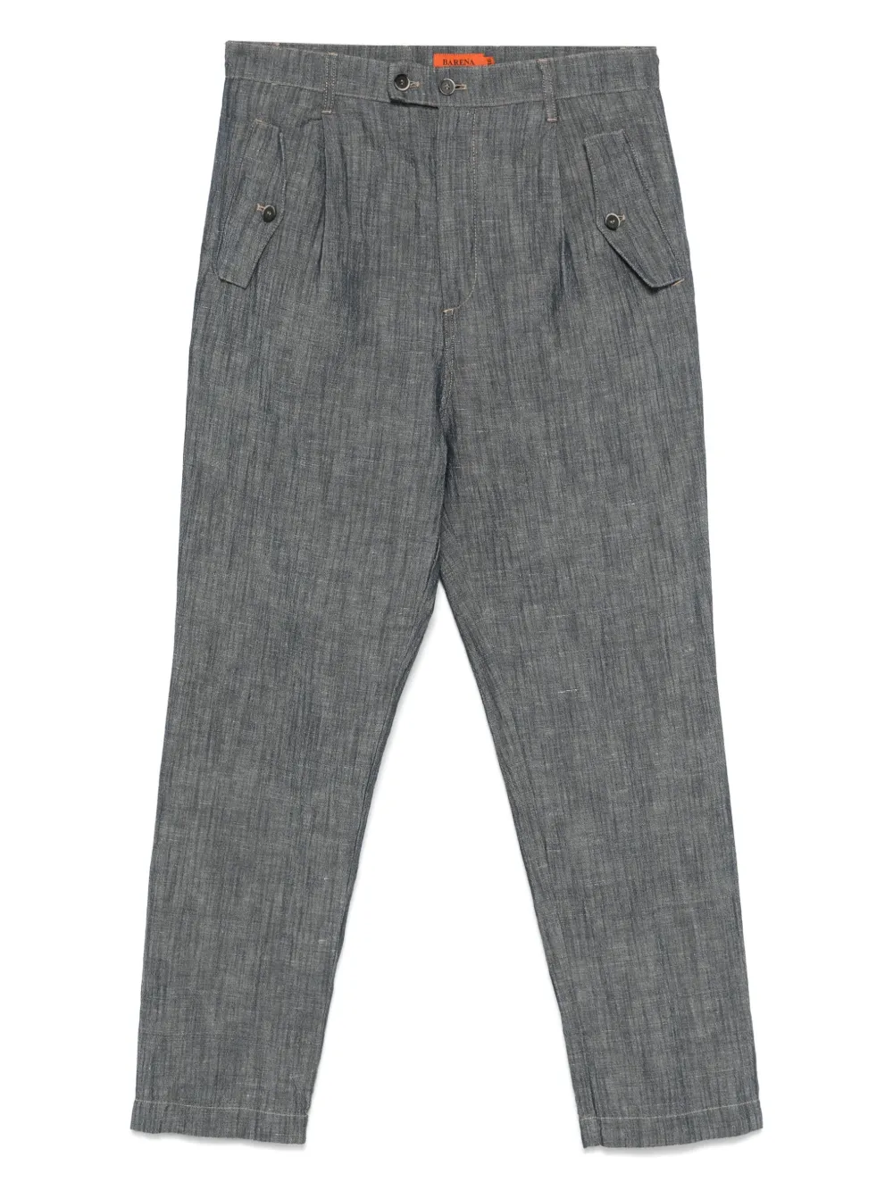Barena pleat-detail trousers | Blue | Image 1