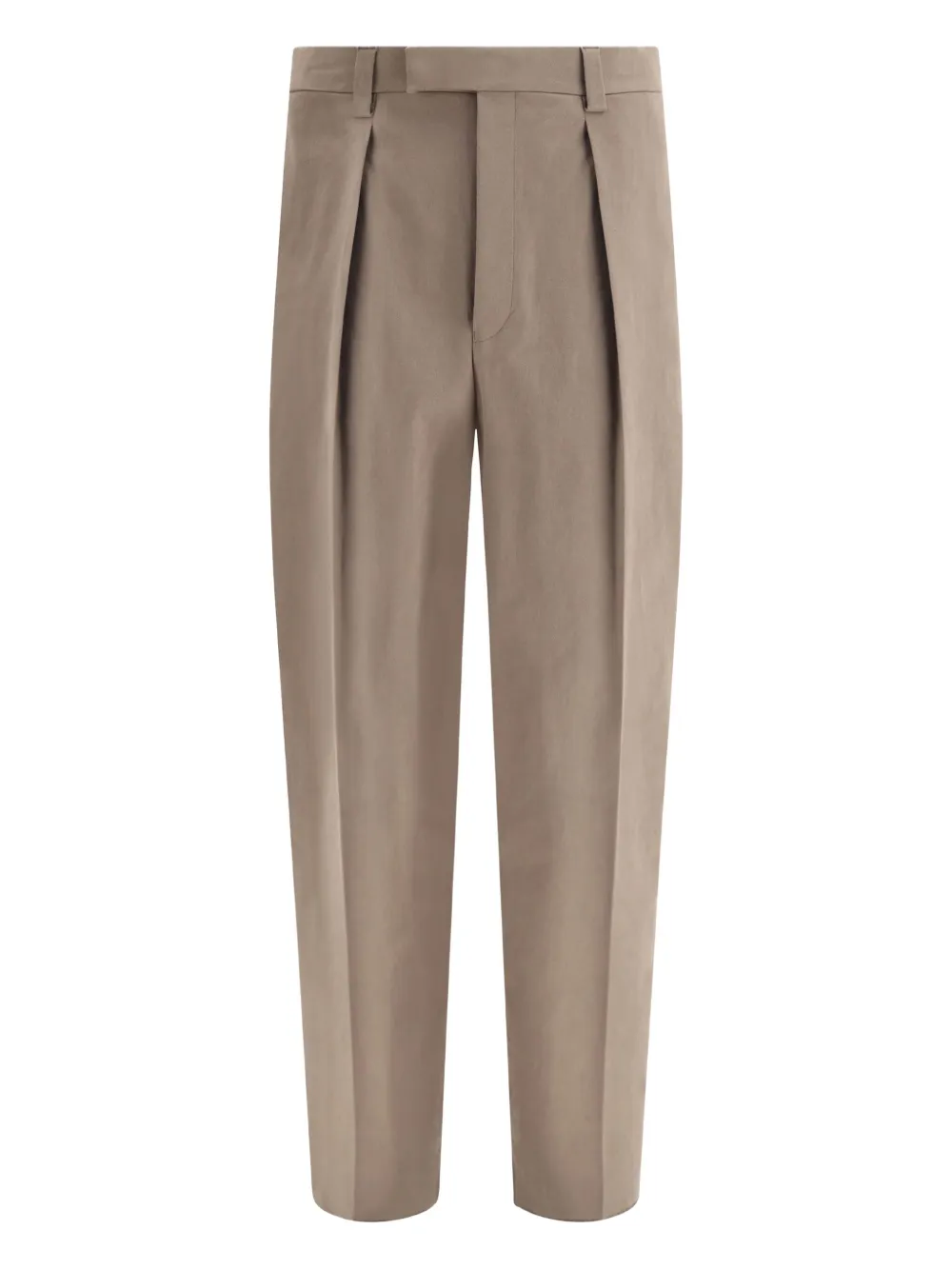 Ferragamo Geplooide broek Bruin