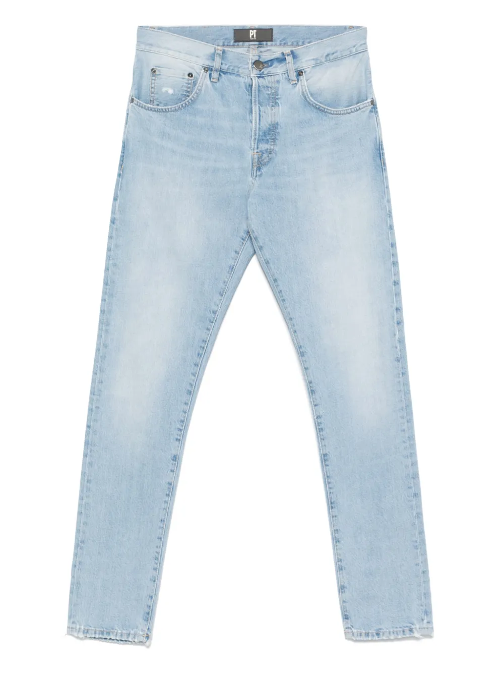 PT Torino straight-leg jeans Blauw