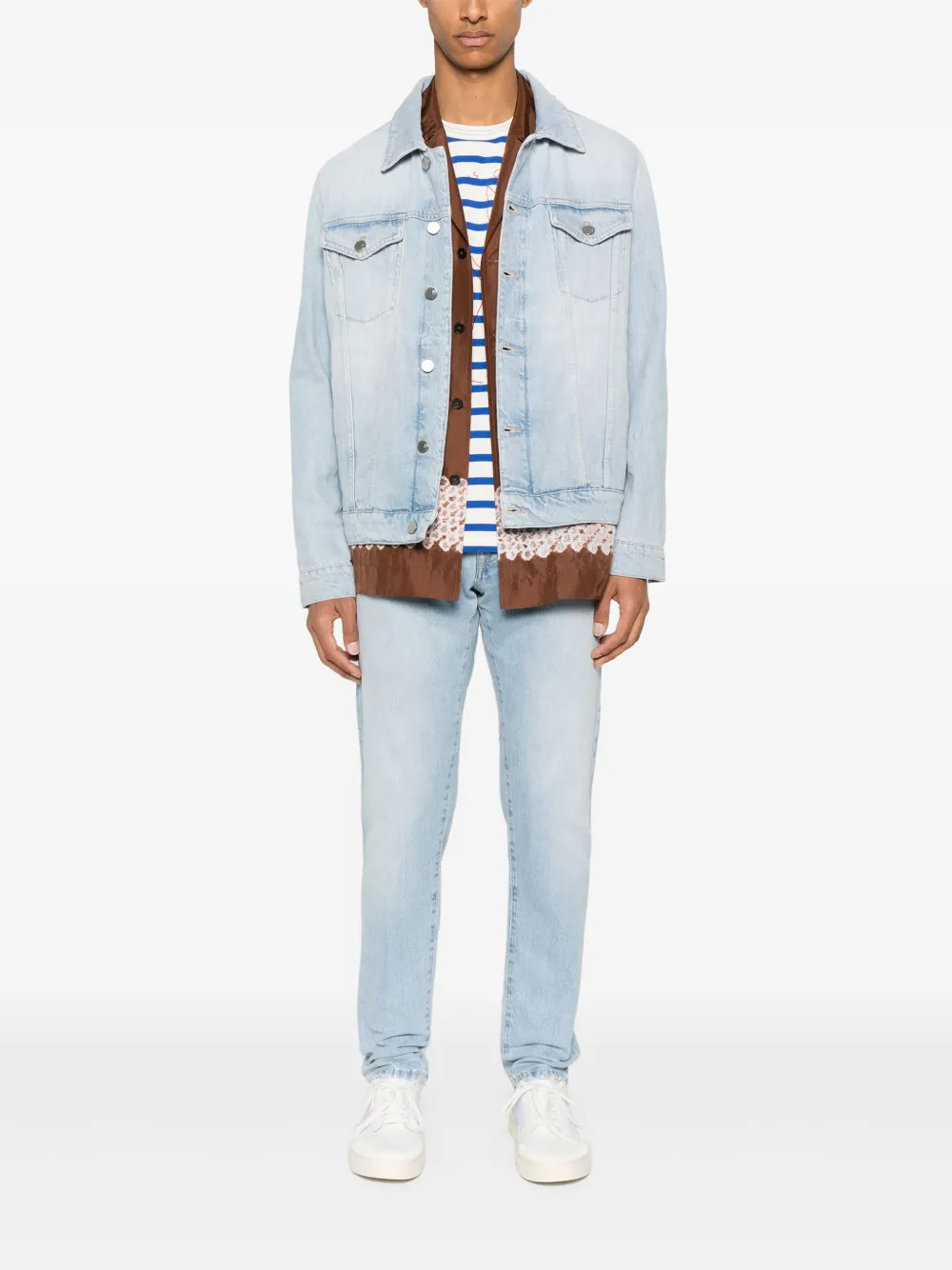 PT Torino straight-leg jeans - Blauw