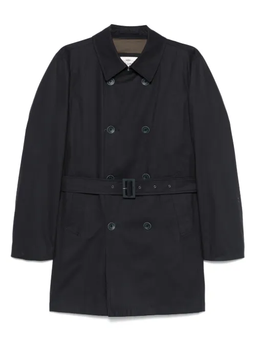 Herno trench en coton - Bleu - Herno - Modalova