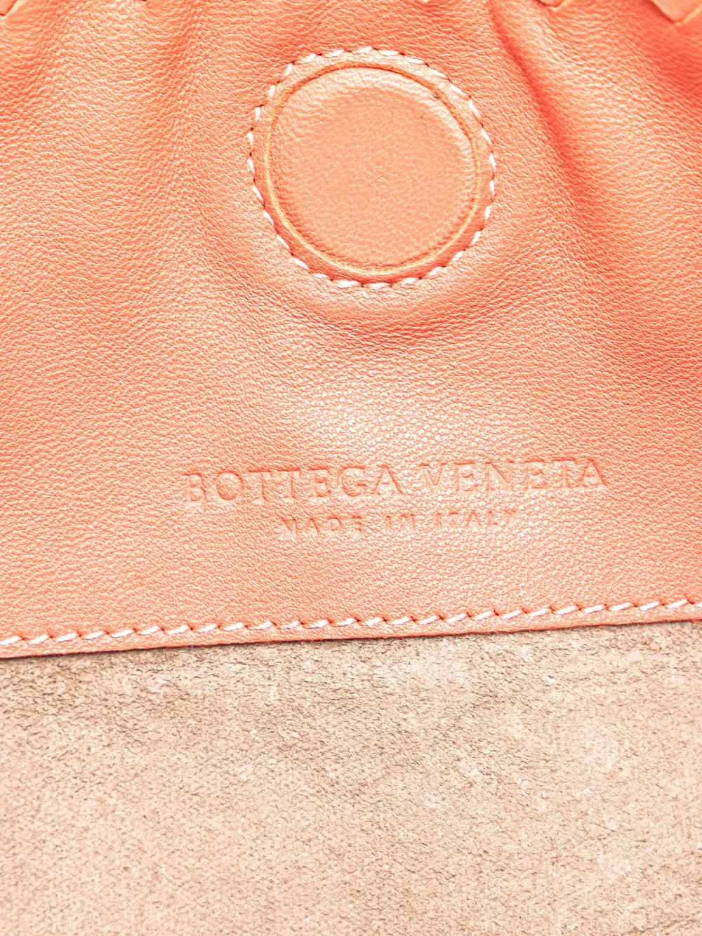 Pre-owned Bottega Veneta 2012-2024 Nappa Intrecciato Duo Shoulder Bag In 粉色