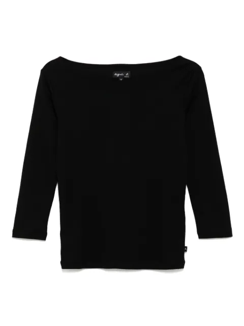 agnès b.  jersey leopard T-shirt