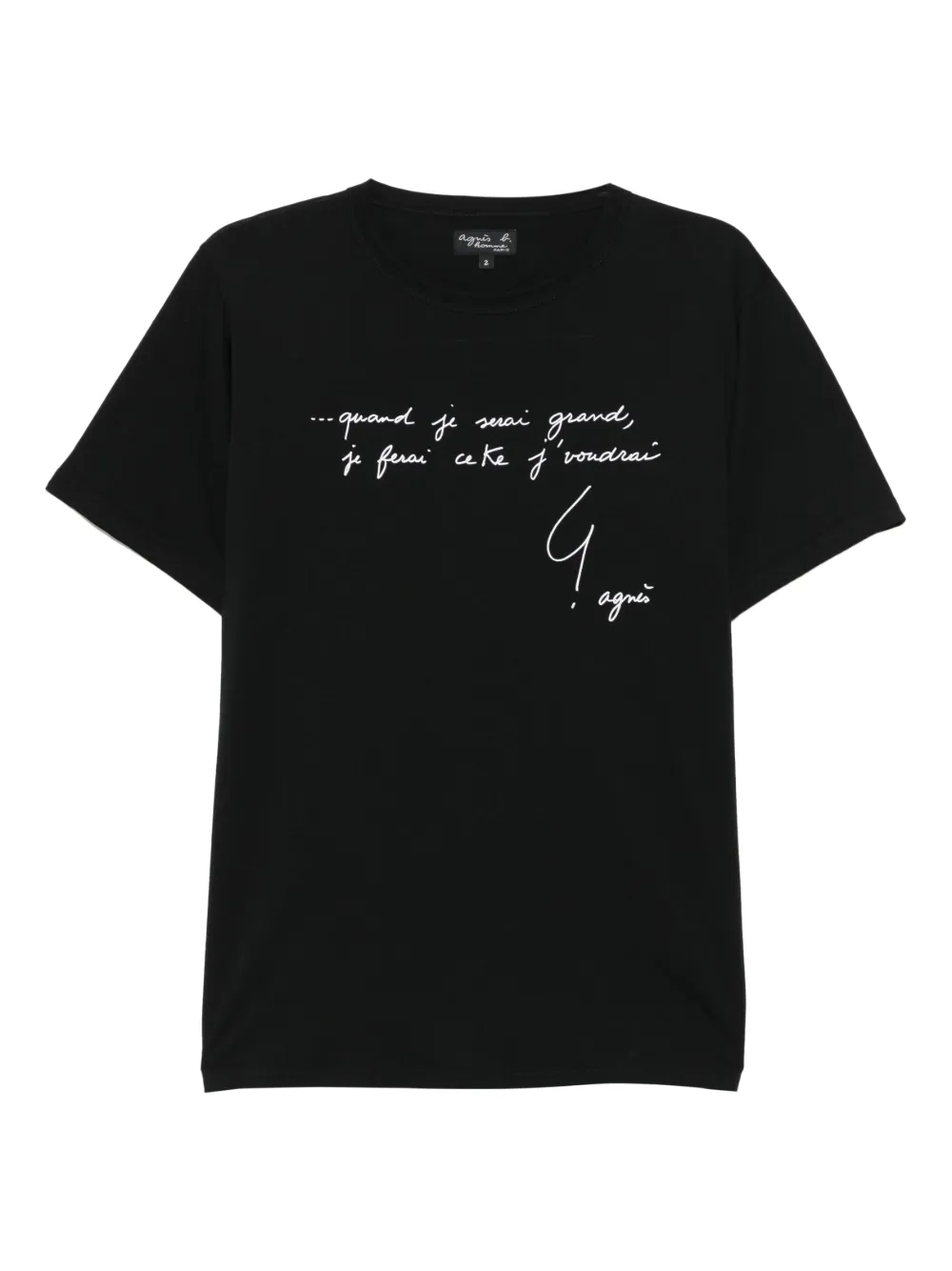graphic print t-shirt