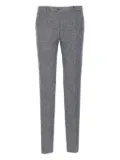 Circolo 1901 textured slim trousers - Grey
