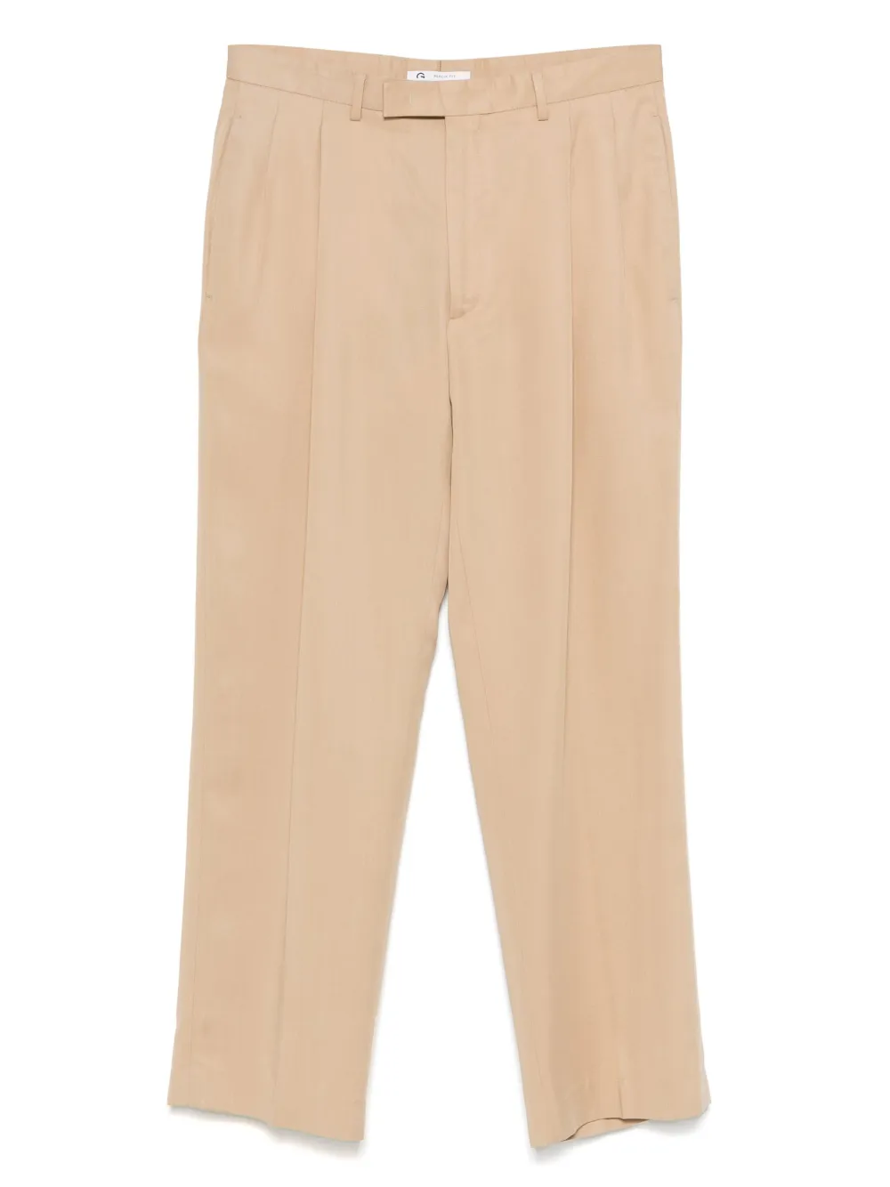 straight-leg trousers