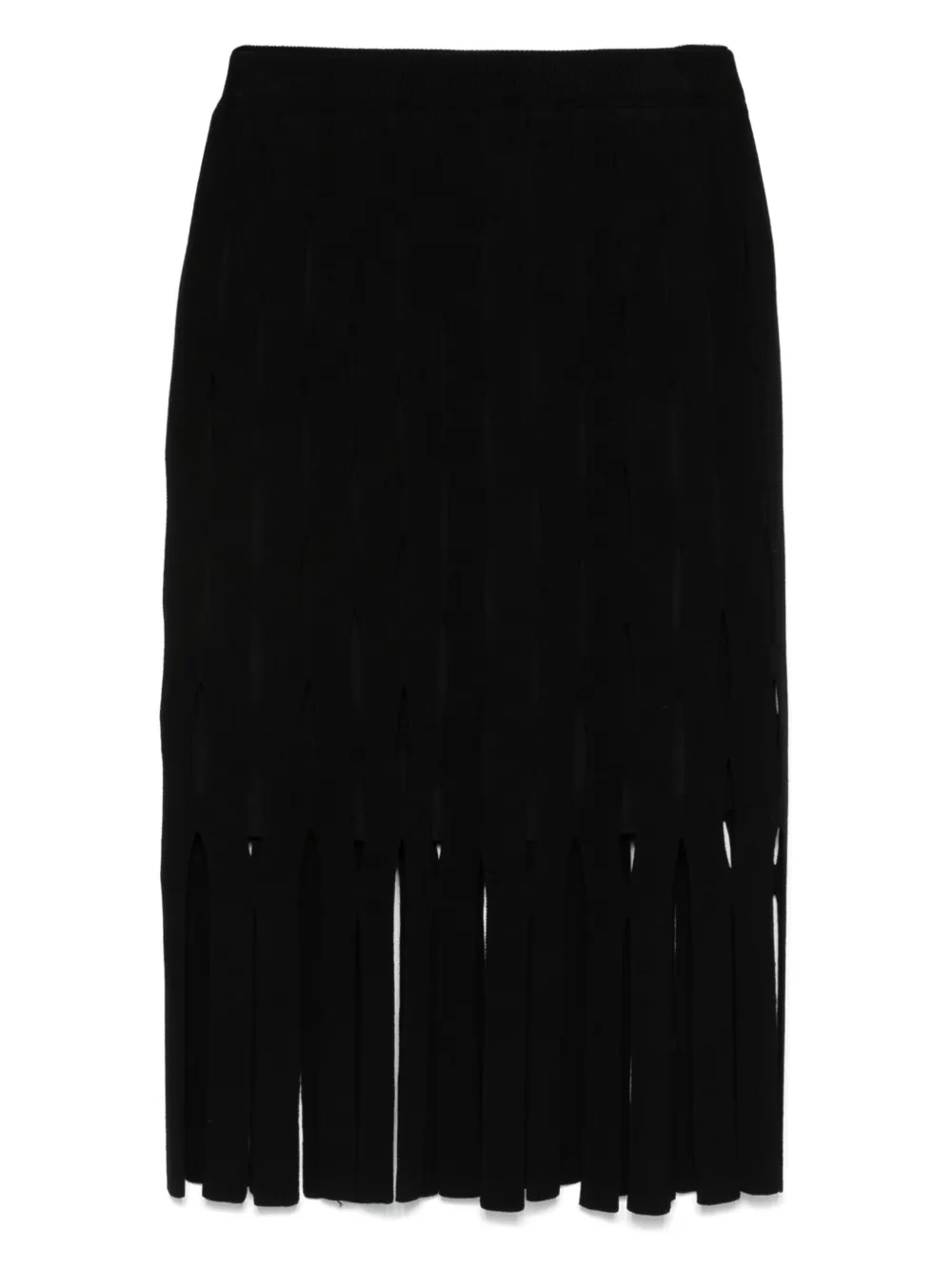 TWINSET falda midi con aberturas | negro | Image 1