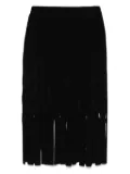TWINSET cut-out midi skirt - Black