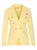 Circolo 1901 double-breasted blazer - Yellow