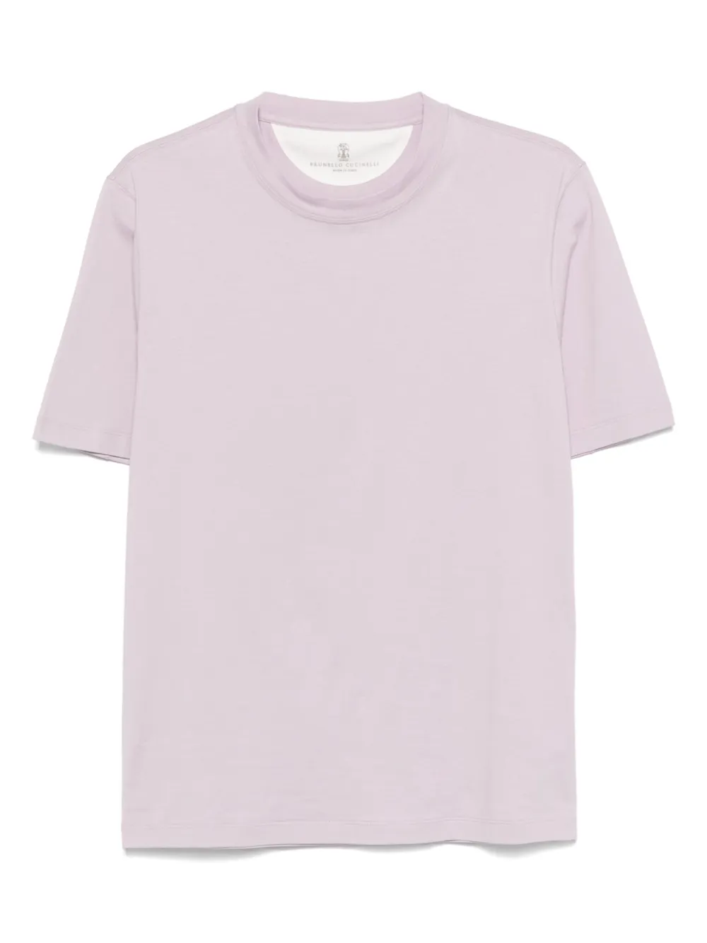 Brunello Cucinelli jersey T-shirt Paars