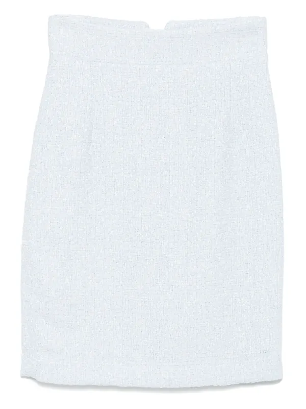 Tagliatore Nell Mini Skirt in Blue