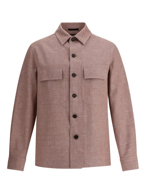 Zegna flap-pocket overshirt