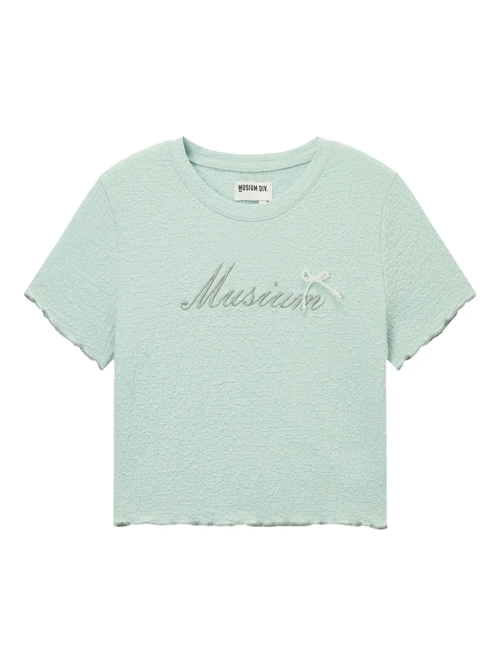Musium Div. Cropped top Blauw