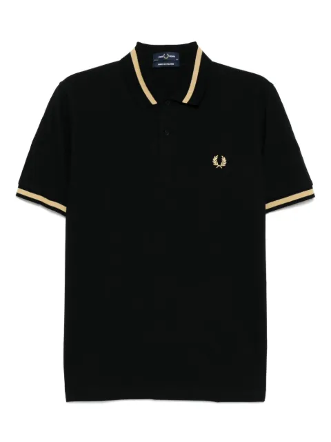 Fred Perry logo-embroidered polo shirt