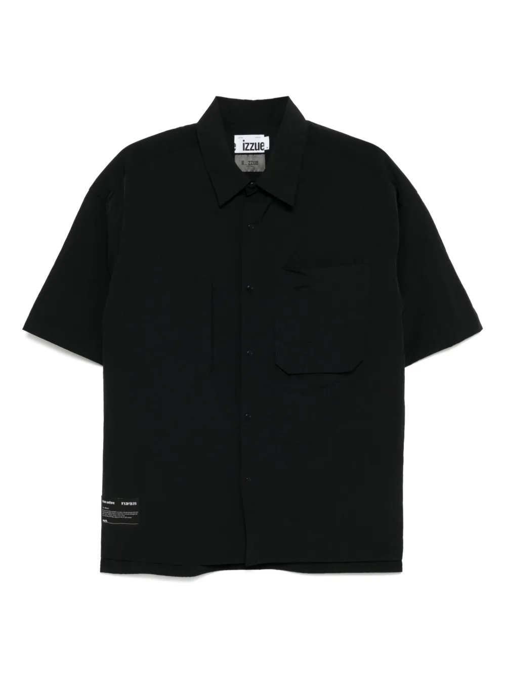izzue camisa con botones | negro | Image 1
