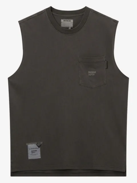 Musium Div. sleeveless pocket T-shirt