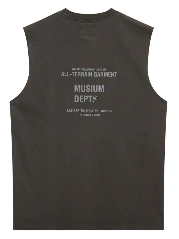 Musium Div. Sleeveless Pocket T-shirt | Grey | FARFETCH