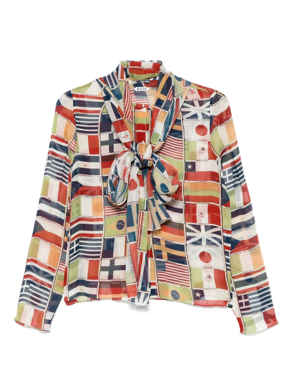 BODE International blouse | Red | Image 1