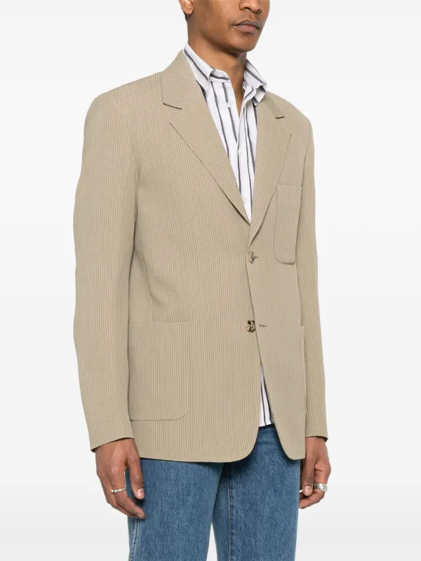 Golden Goose Pinstripe single-breasted Blazer | Neutrals