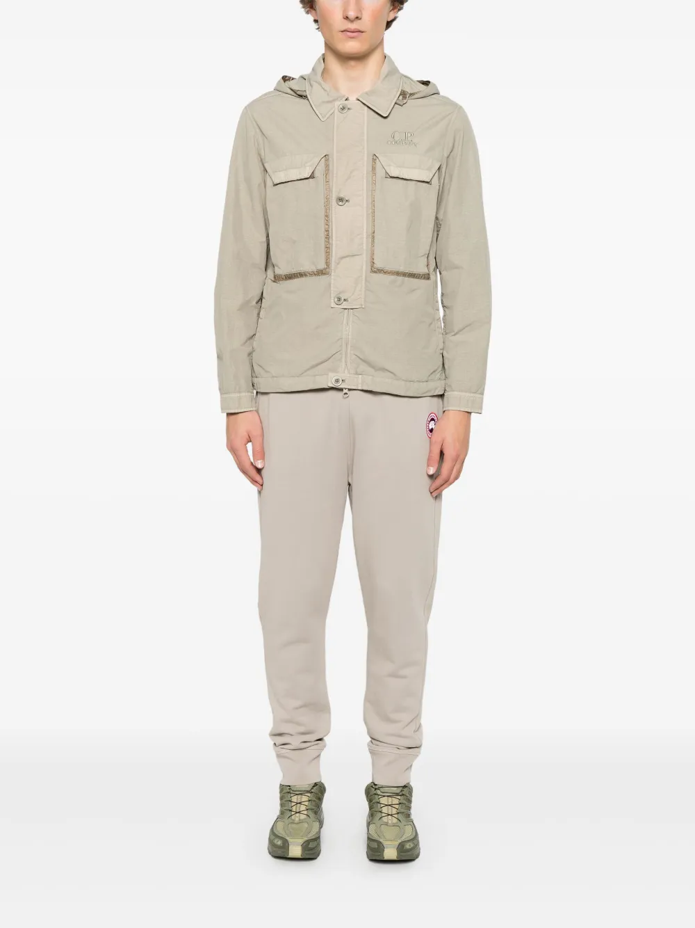 C.P. Company Goggles-detail jacket | Hooded Jackets | Image 2