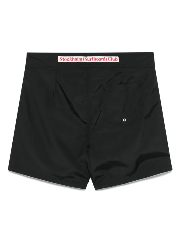 Stockholm (Surfboard) Club ブラック水着 Stockholm Surfboard Club Bernie トランクス水着 | ブラック