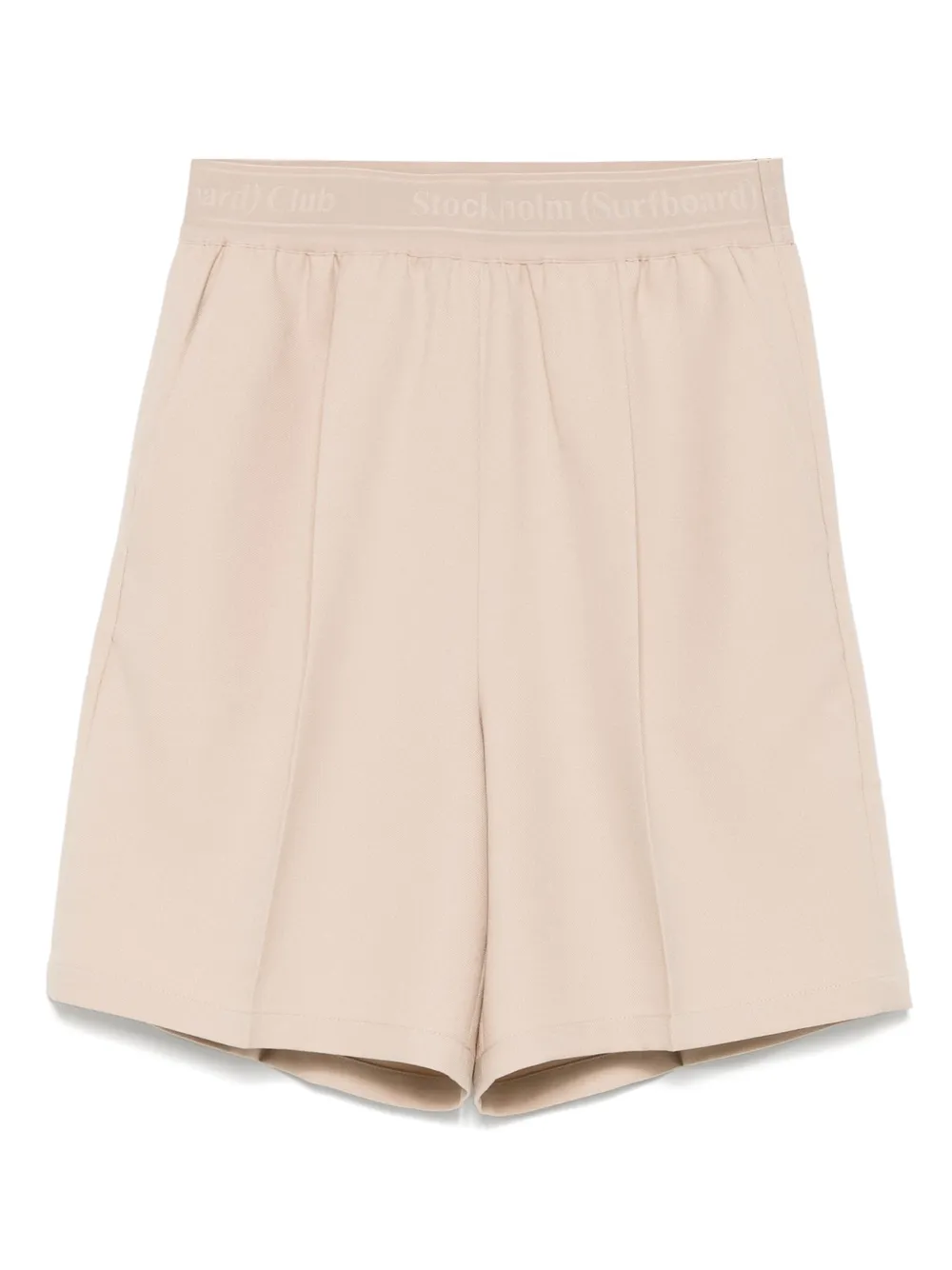 logo-jacquard shorts