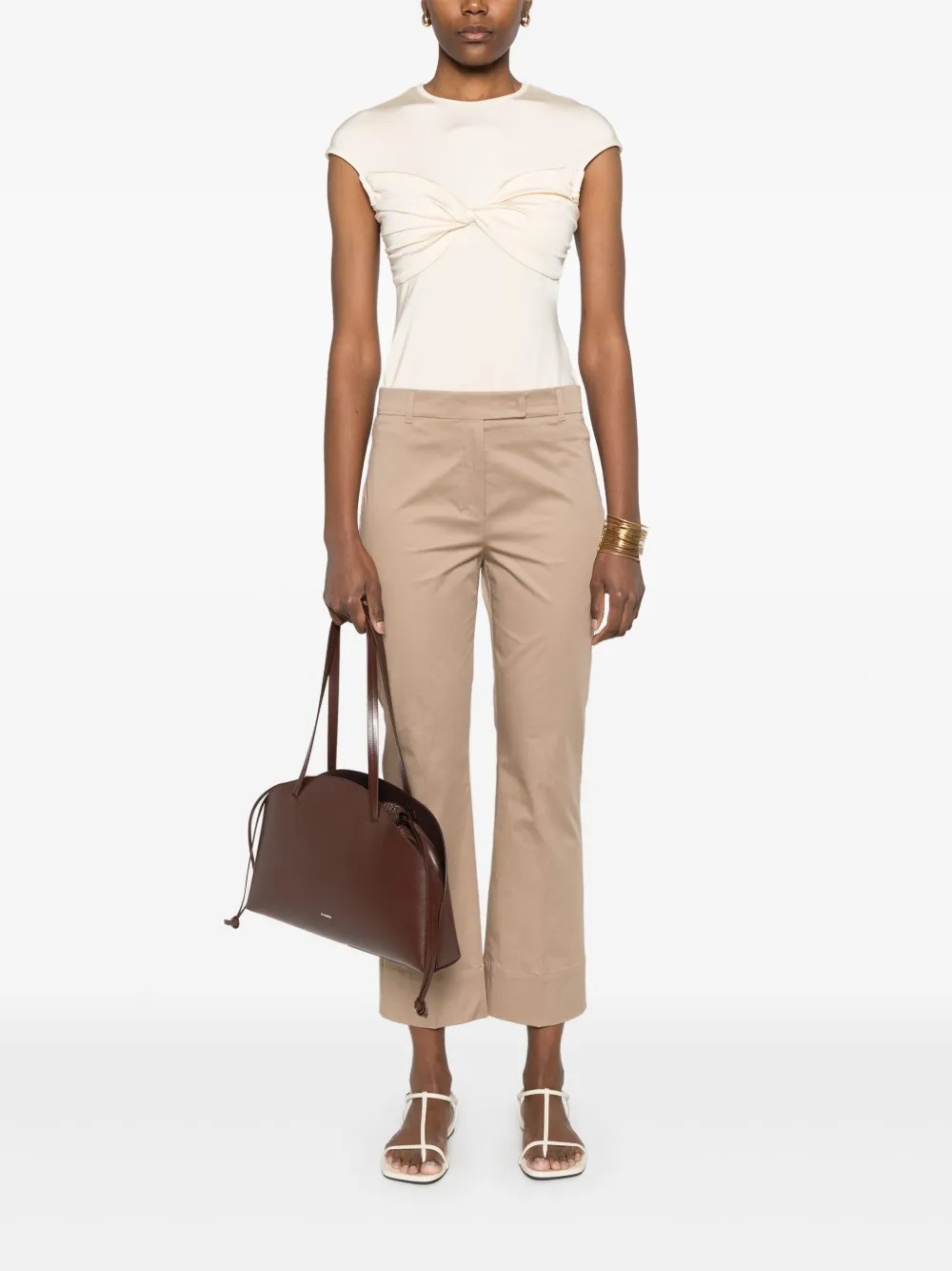 'S Max Mara Felice broek - Bruin