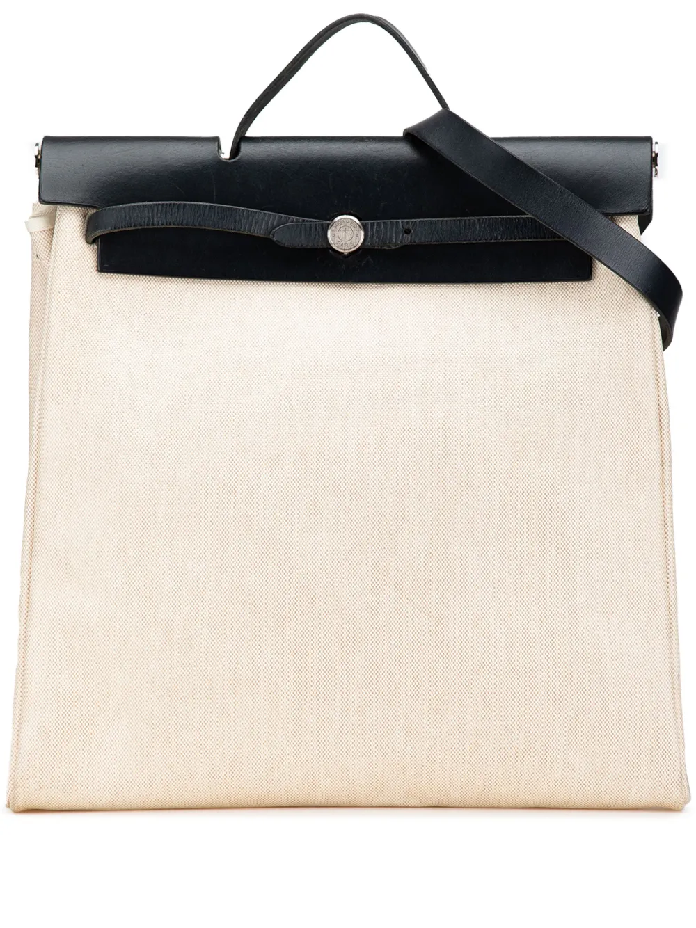 Hermès Pre-Owned 1999 Toile Herbag 39 satchel | Brown | Image 1