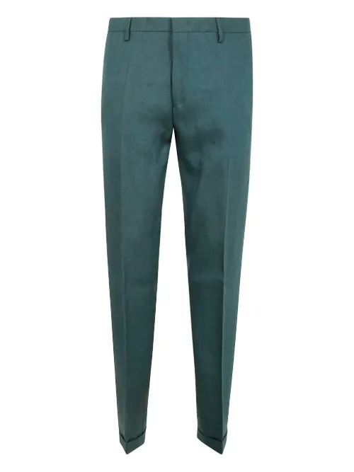 Paul Smith pantalon en lin - Vert - Paul Smith - Modalova