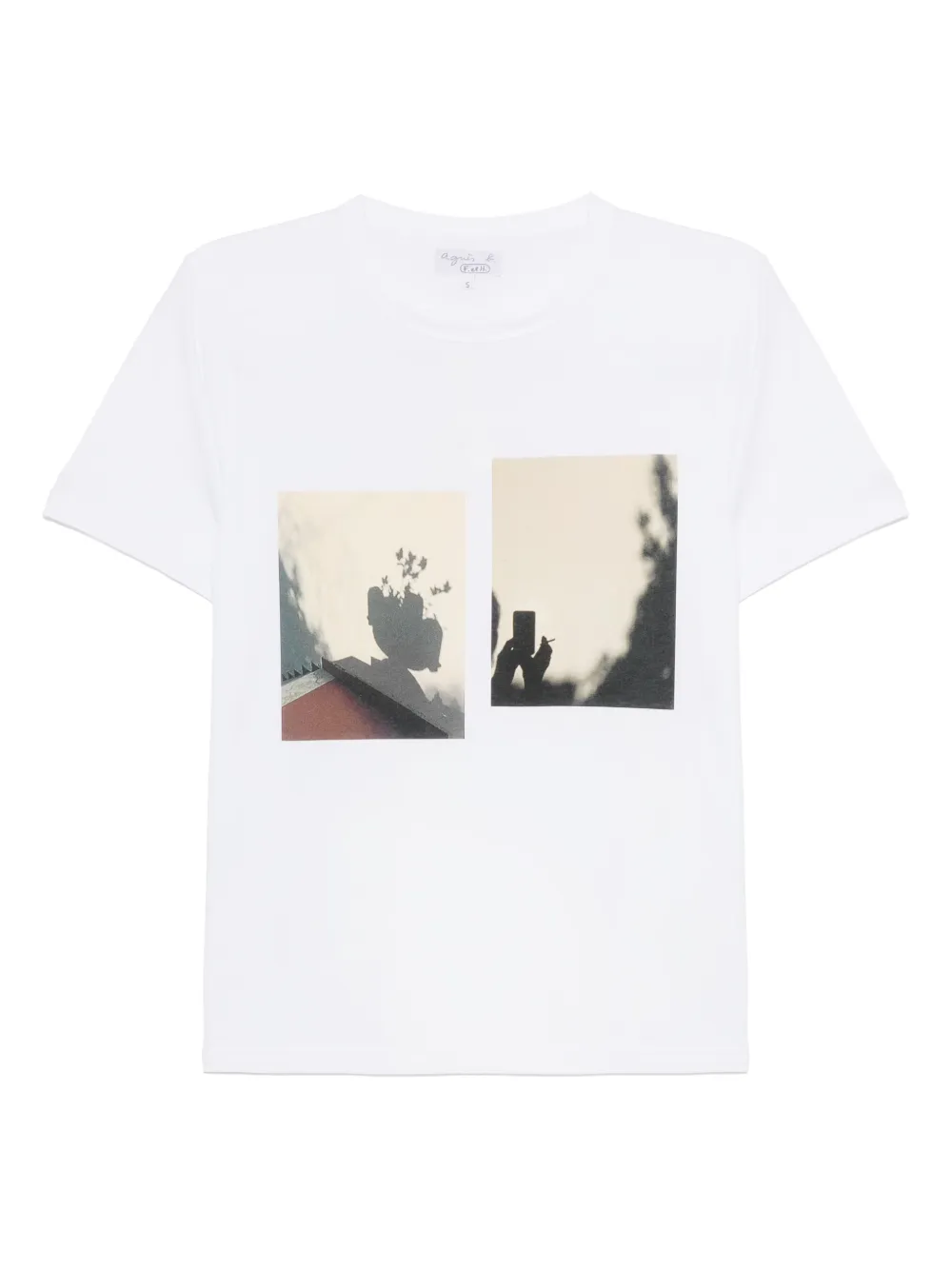 agnès b.  playera estampada | blanco | Image 1