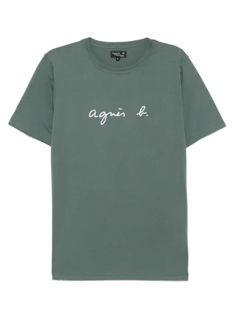 agnès b.  t-shirt à logo imprimé