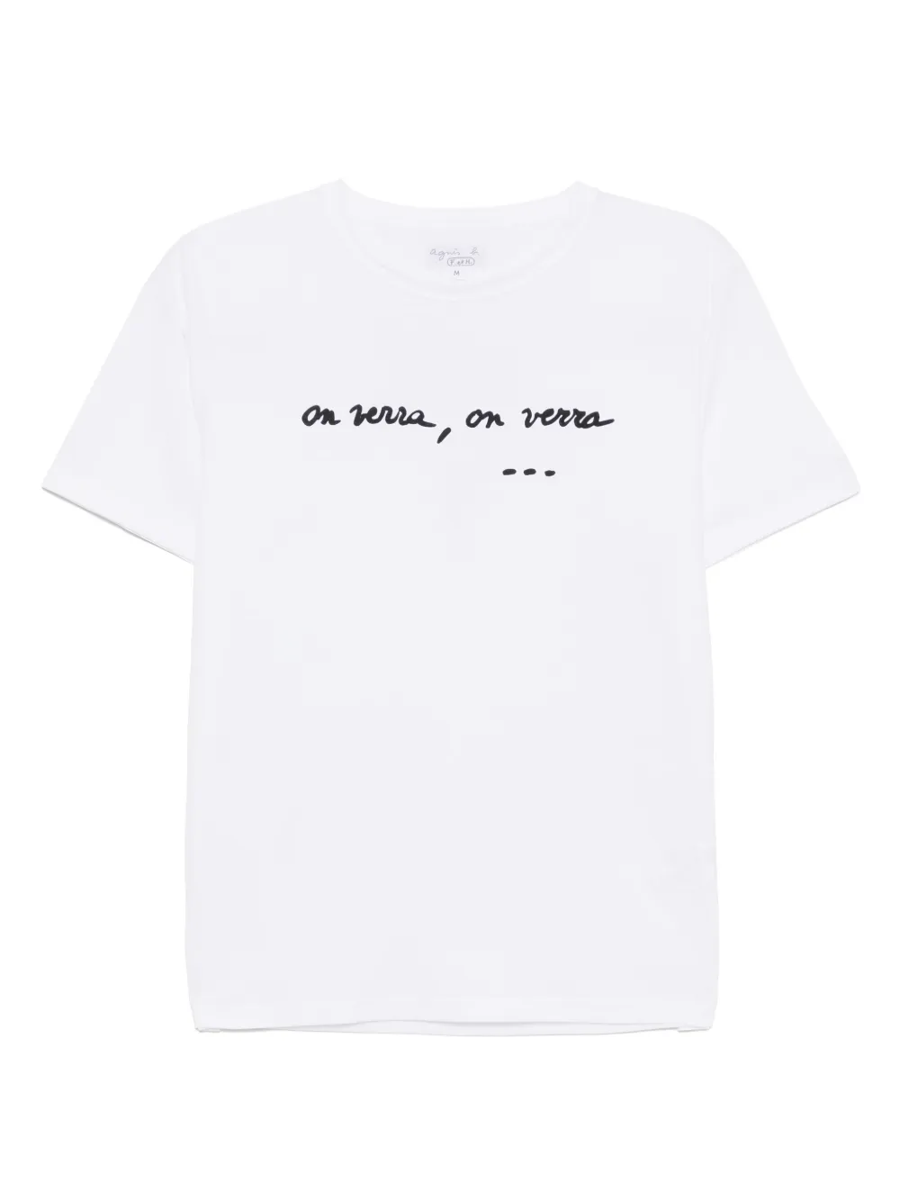 agnès b.  playera estampada | blanco | Image 1