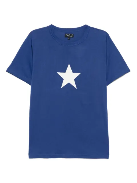 agnès b.  star printed T-shirt