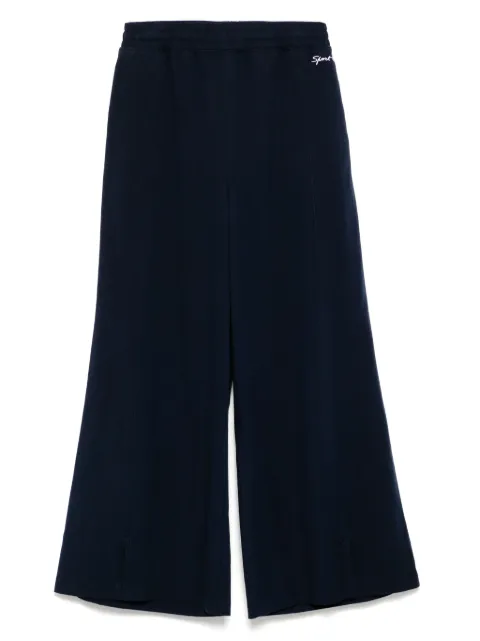 SPORT b. by agnès b.  logo-embroidered pants