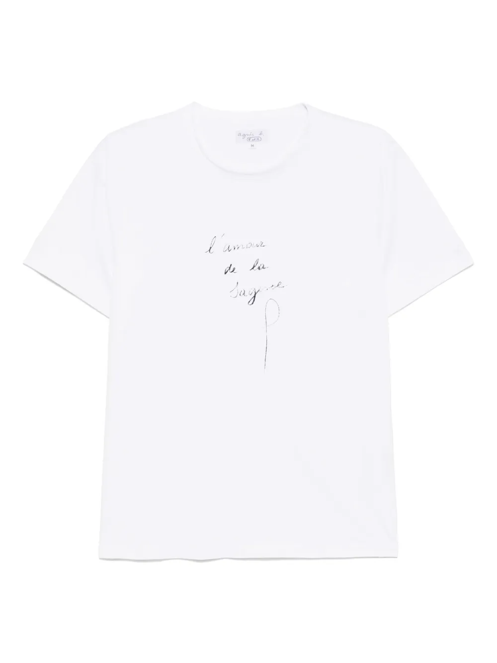 agnès b.  playera estampada | blanco | Image 1