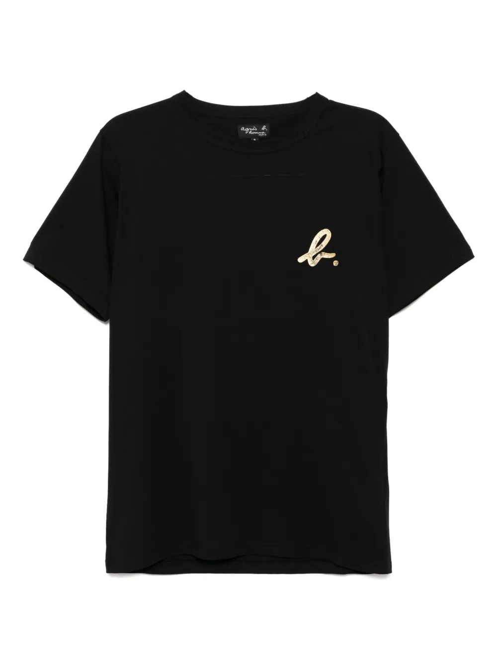 agnès b.  playera estampada | negro | Image 1
