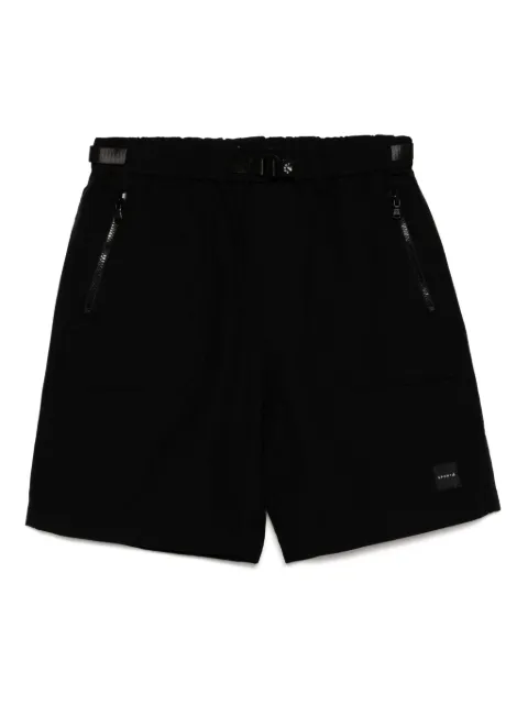 SPORT b. by agnès b.  Tuck belted shorts