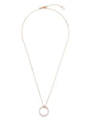 Agnes b【ギフトにも最適☆Wrapped in Love Necklace】 WOMEN'S agnès b. LOGO COUPLE NECKLACE WITH RING | agnès b. HK