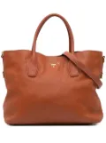 Prada Pre-Owned 2000-2024 Vitello Daino Open Convertible Tote satchel - Brown