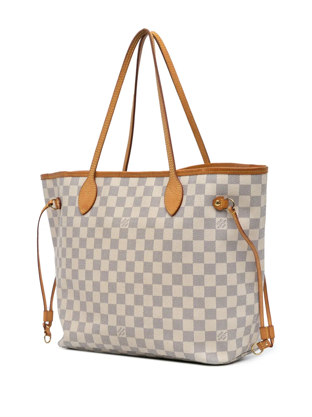 Louis Vuitton Pre-Owned 2014 Damier Azur Neverfull MM tote bag | Pre-Owned | Image 2