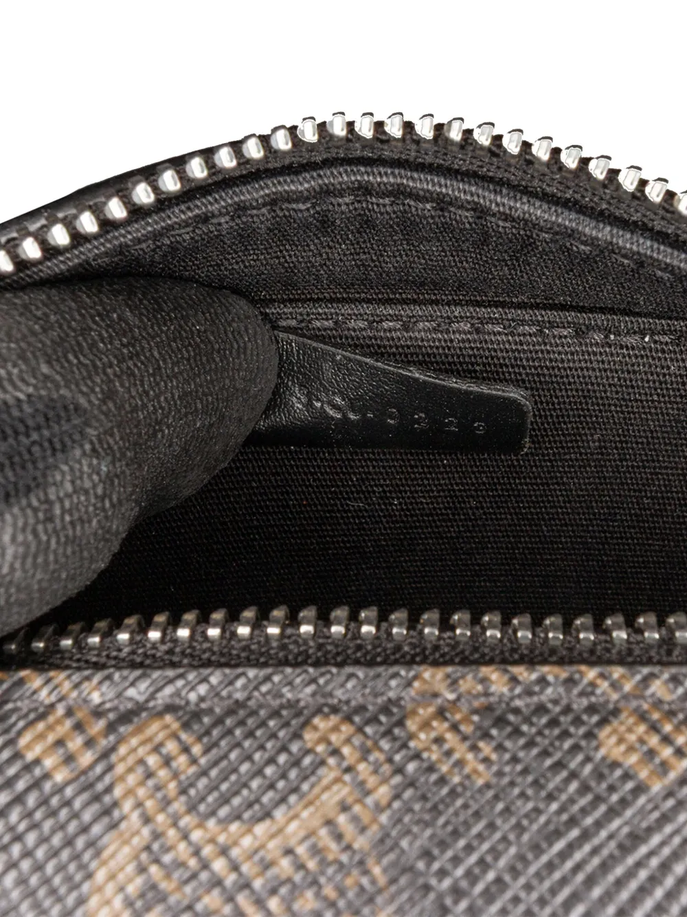 Pre-owned Celine 2023 Mini Triomphe Coated Canvas Camera Bag Crossbody Bag In 褐色