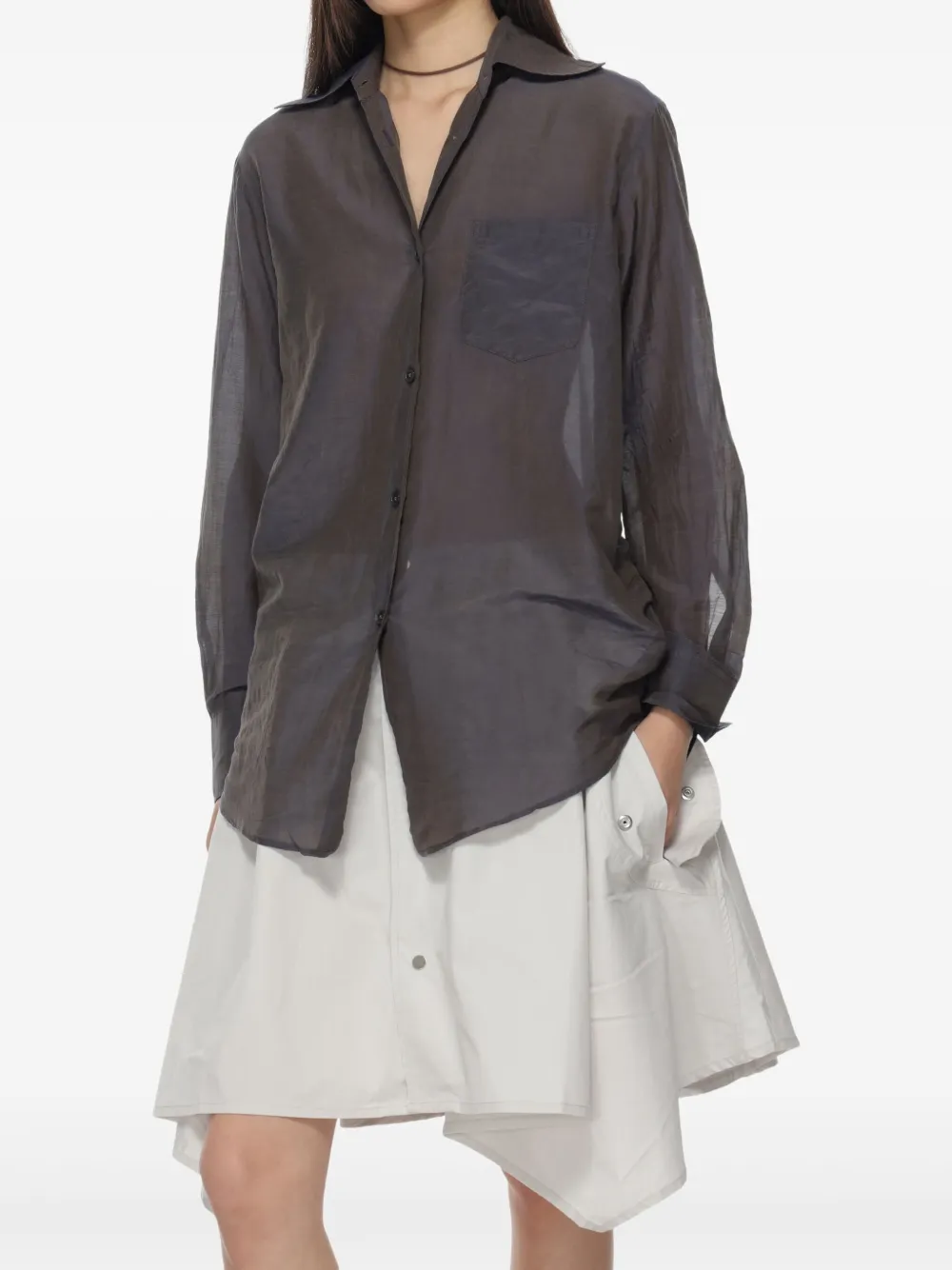 OUR LEGACY Sincere blouse Grijs