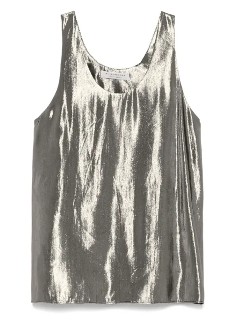 Philosophy Di Lorenzo Serafini lamé tank top