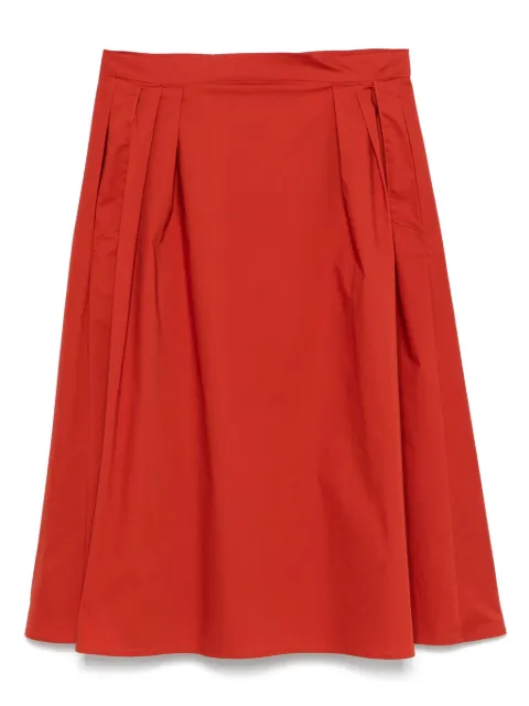 Merci pleat-detailed midi skirt